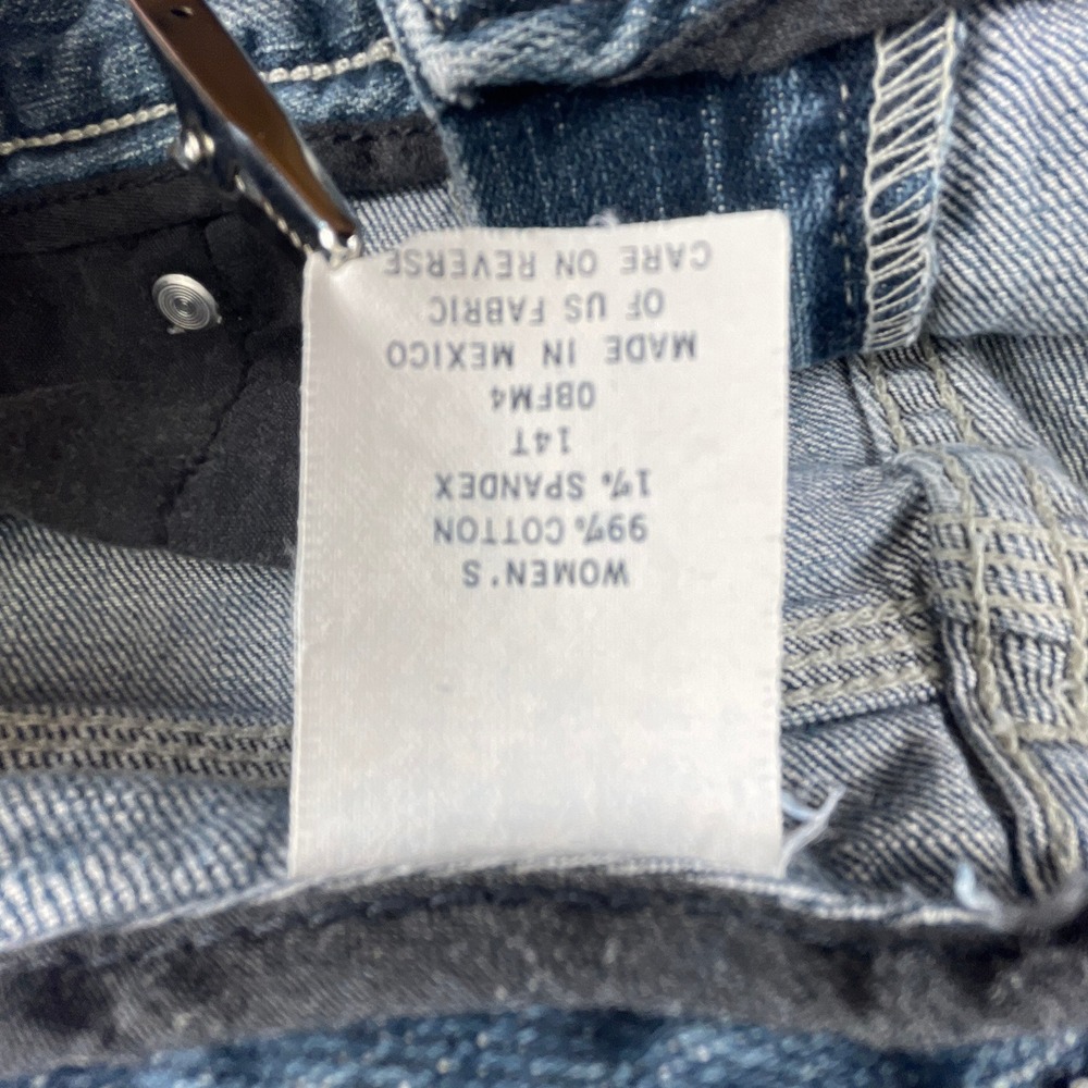 Vtg LL Bean Womens 14T Jeans 90s Straight Leg Blue Denim Tall - Picture 12 of 12